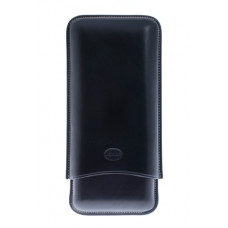 Чехол Jemar на 3 сигары Torpedo (диаметром до 2,8 см), натуральная кожа (черный) (шт.)